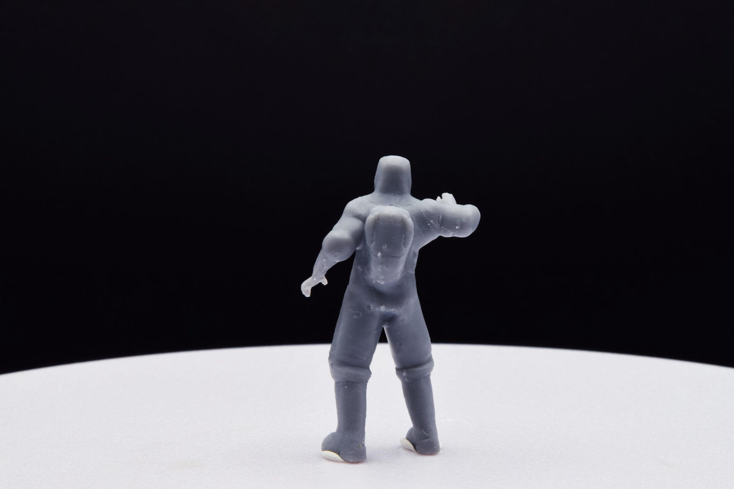 Doom Zombie Hazmat Miniature - Fanmade - TheSTLSmith - 3D Printed with high quality resin for Skirmish/D&D games