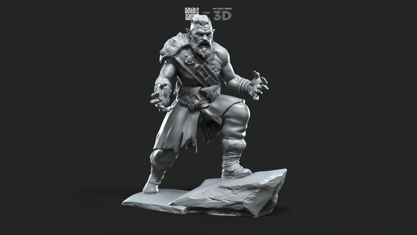Bersekers Halfwolf - Davale Games - Mythological games - 3D Printed with high quality resin