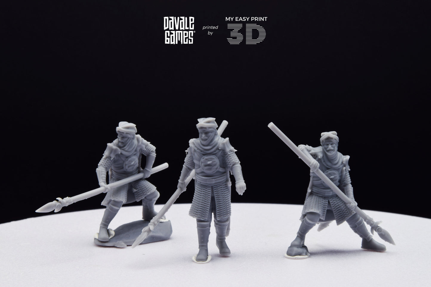 Snake Rider - Davale Games - 3D Printed with high quality resin for LOTR/D&D games