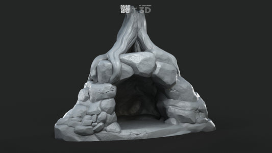 Bear Town Building - Davale Games - 3D Printed with high quality resin for LOTR/D&D games