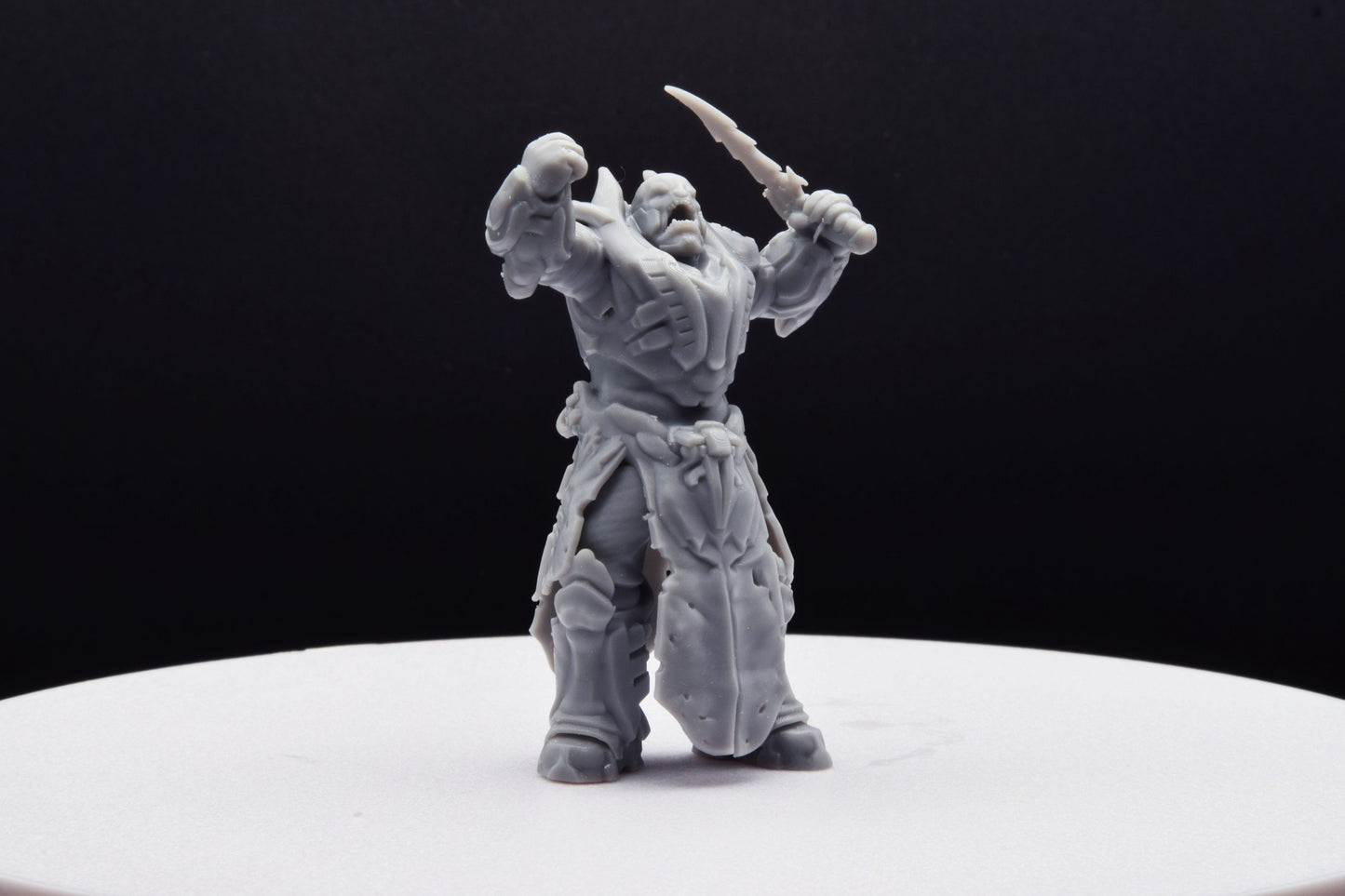 Gears Of War General Raam Ot Miniature - NEOYGEO - 3D Printed with high quality resin for Skirmish/D&D games