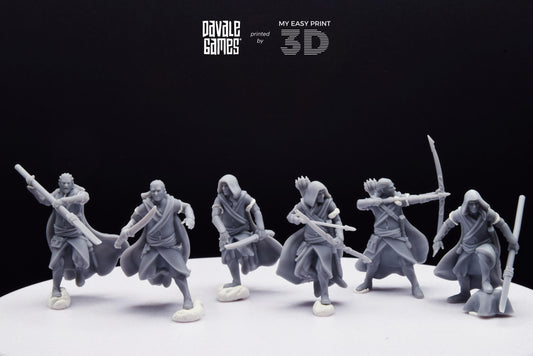 Wandering Bloody Elf - Davale Games - 3D Printed with high quality resin for LOTR/D&D games