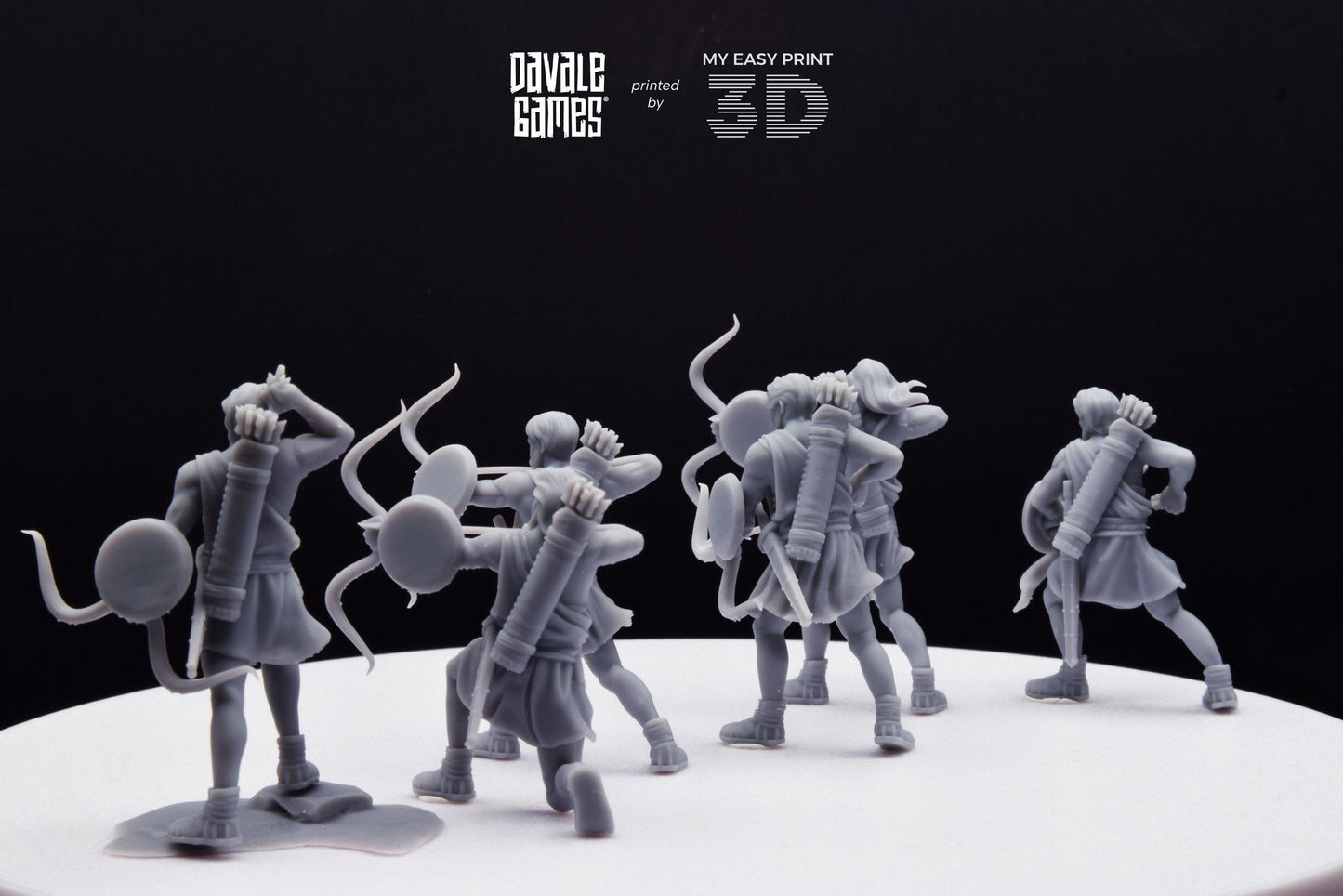 Toxotaï Archers (ZEUS) - Mythology at Wars - Davale Games - Historical games - 3D Printed with high quality resin