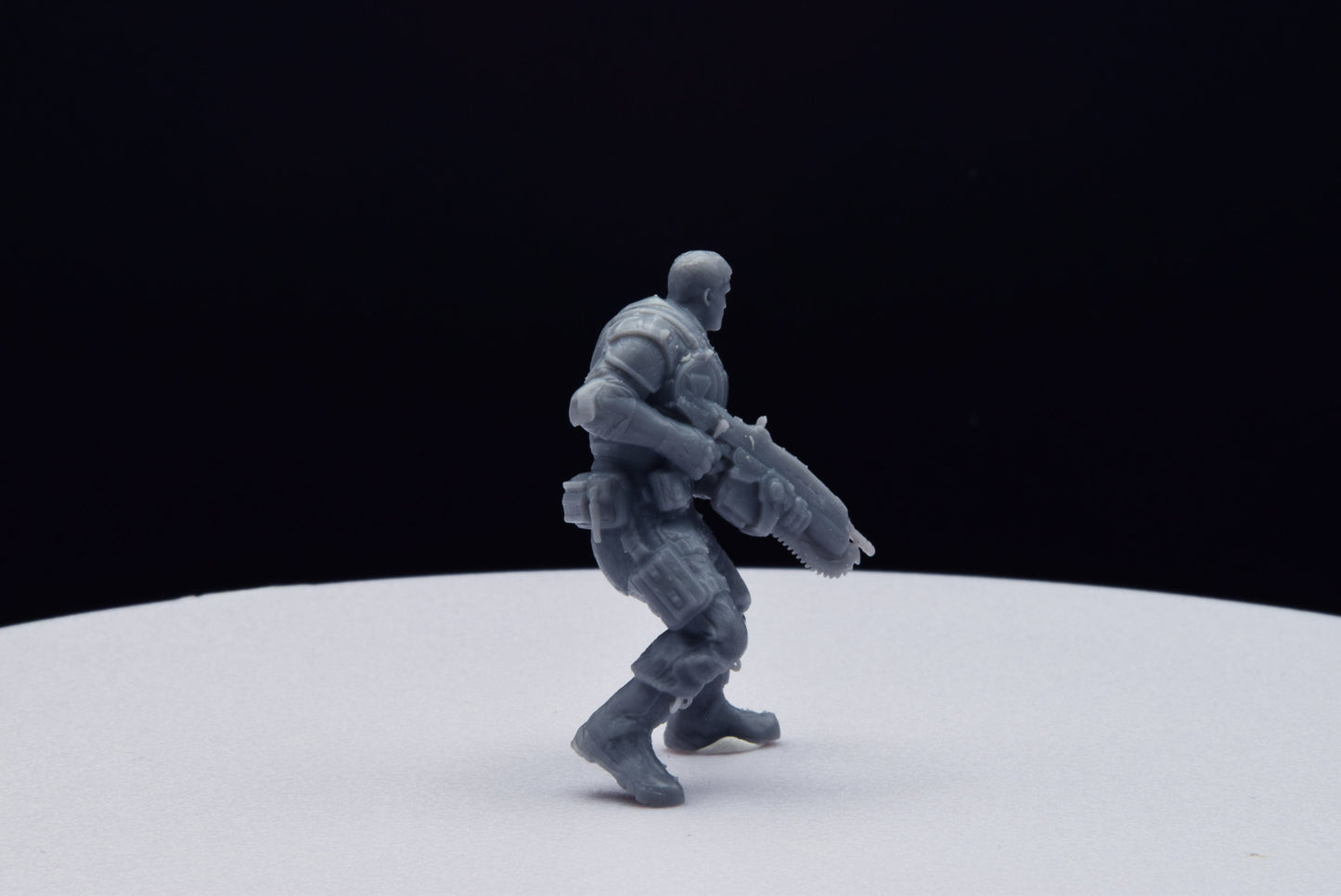 Gears Of War COG JD Fenix Ot Miniature - TheSTLSmith - 3D Printed with high quality resin for Skirmish/D&D games