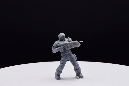 Gears Of War Benjamin Carmine Ot Miniature - TheSTLSmith - 3D Printed with high quality resin for Skirmish/D&D games