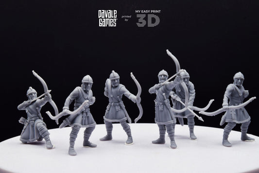 Roman Archers - Davale Games - Historical games - 3D Printed with high quality resin