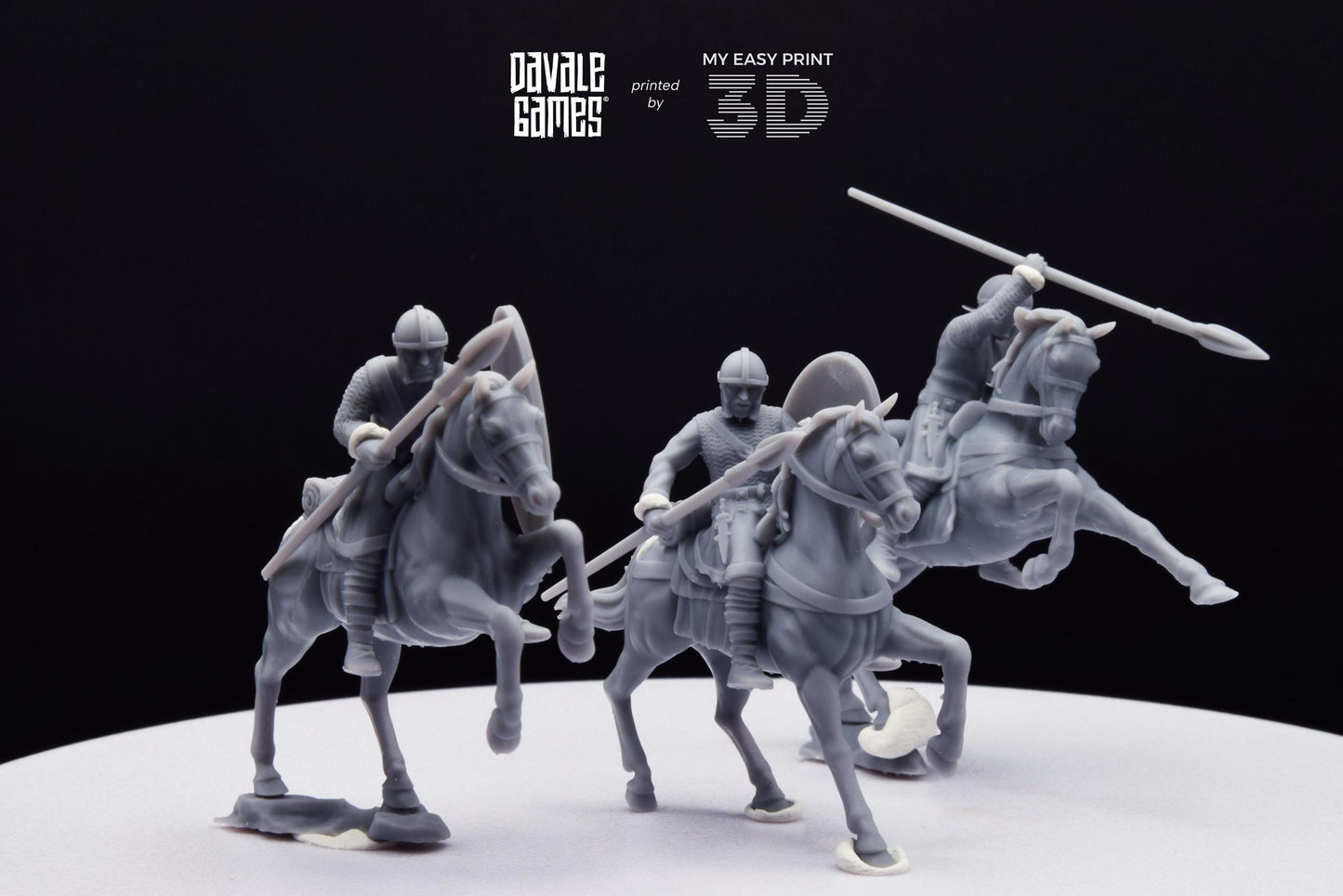 Roman Cavalry - Davale Games - Historical games - 3D Printed with high quality resin