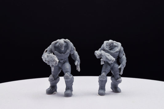 Gears Of War Lambent Drone Ot Miniature - TheSTLSmith - 3D Printed with high quality resin for Skirmish/D&D games