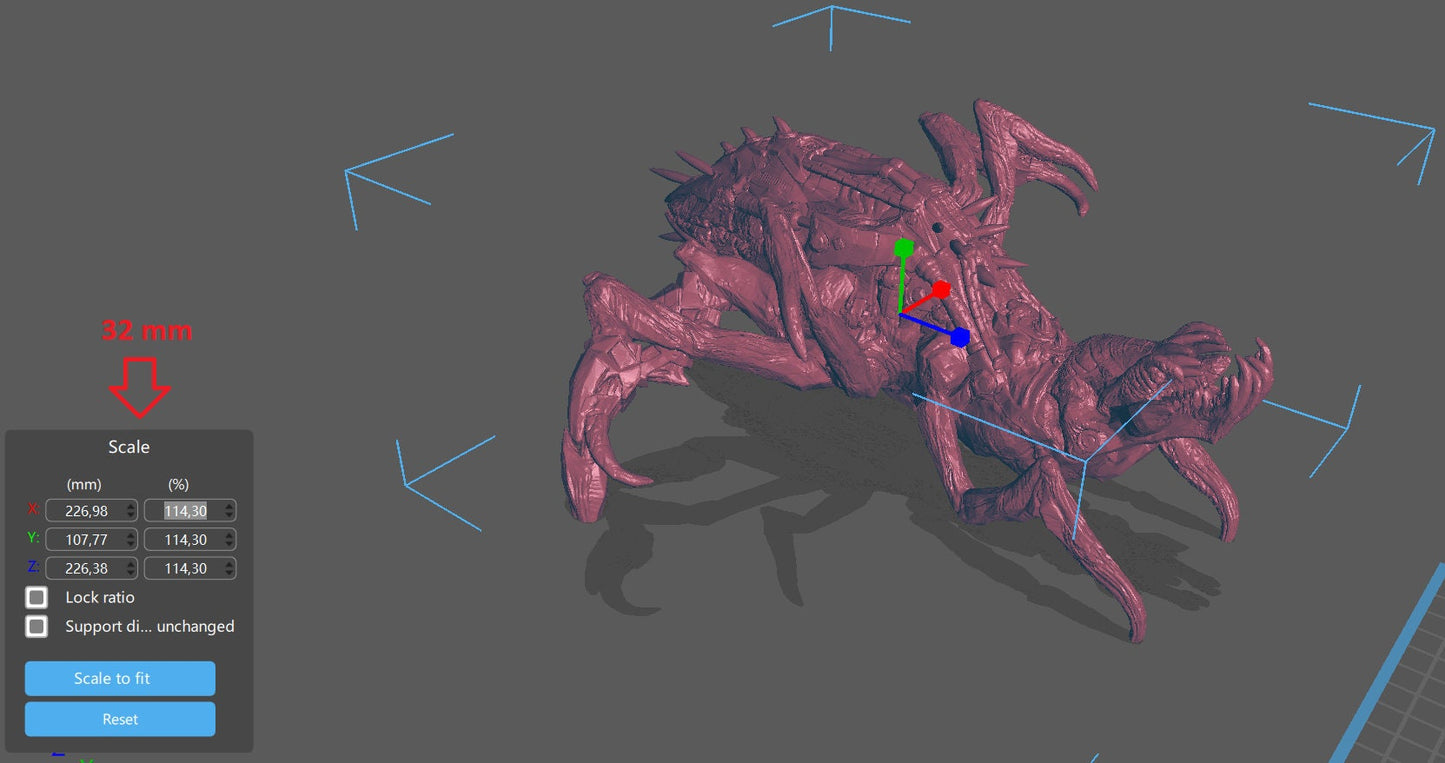 Gears Of War Seeder Ot Miniature - TheSTLSmith - 3D Printed with high quality resin for Skirmish/D&D games