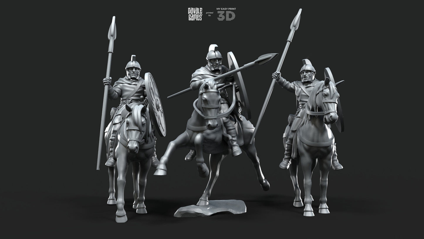 Roman Knights - Davale Games - Historical games - 3D Printed with high quality resin