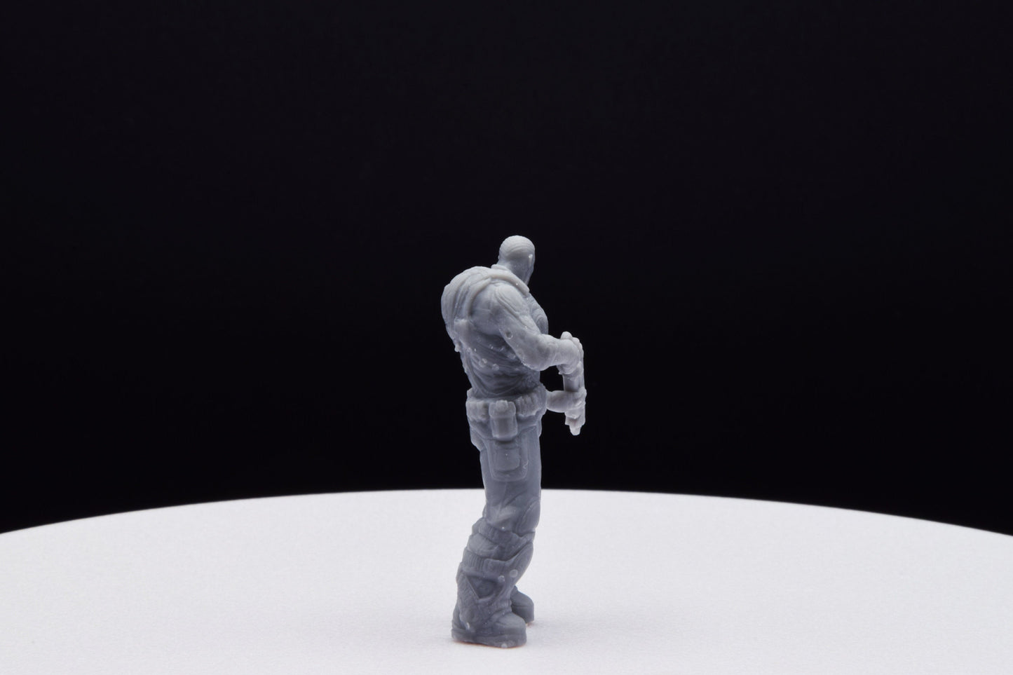 Gears Of War Jace Stratton Ot Miniature - TheSTLSmith - 3D Printed with high quality resin for Skirmish/D&D games