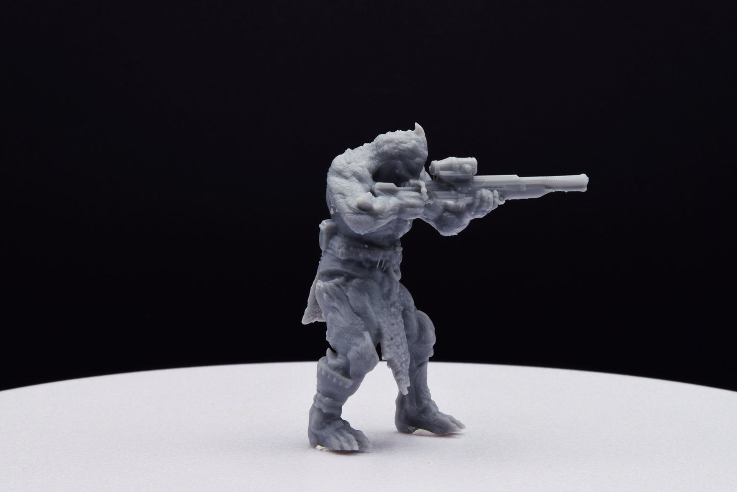 Gears Of War Swarm Sniper Ot Miniature - TheSTLSmith - 3D Printed with high quality resin for Skirmish/D&D games