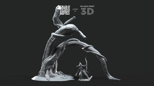 Elven Natural Arch - Davale Games - 3D Printed with high quality resin for LOTR/D&D games