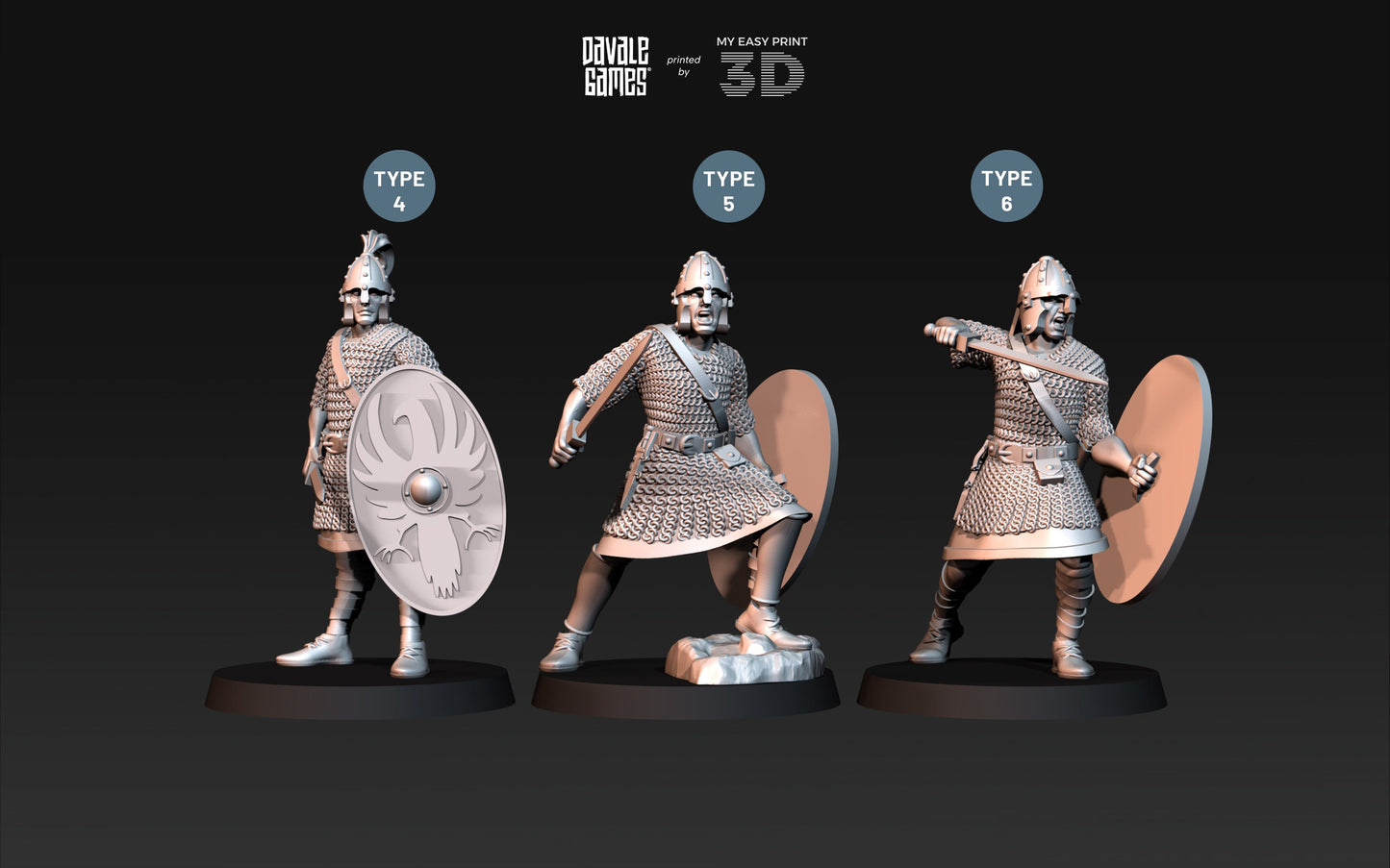 Roman Soldiers with Armour - Davale Games - Historical games
