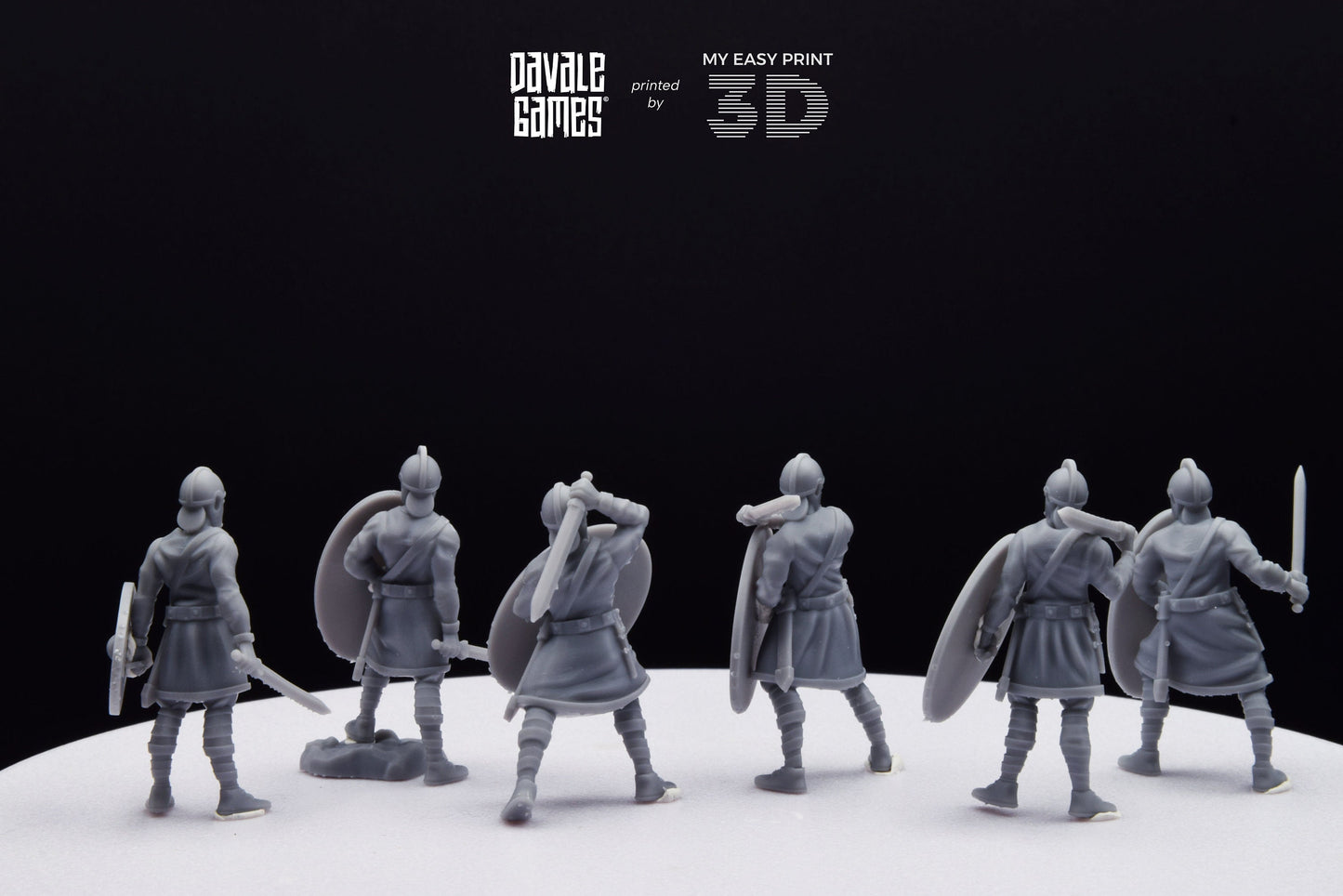 Roman Soldiers without Armour - Davale Games - Historical games - 3D Printed with high quality resin