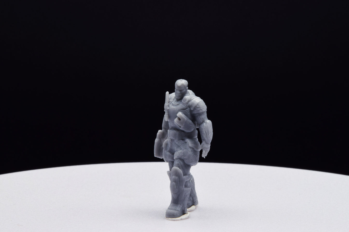 Gears Of War Dominic Santiago Winter Ot Miniature - TheSTLSmith - 3D Printed with high quality resin for Skirmish/D&D games