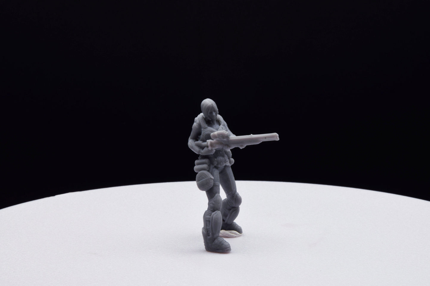 Gears Of War Anya Stroud Summer Ot Miniature - TheSTLSmith - 3D Printed with high quality resin for Skirmish/D&D games