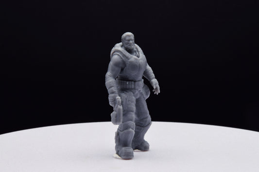 Gears Of War Dominic Santiago Summer Ot Miniature - TheSTLSmith - 3D Printed with high quality resin for Skirmish/D&D games