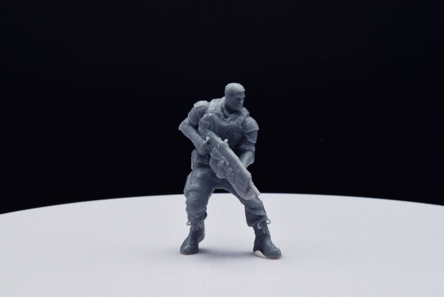 Gears Of War COG JD Fenix Ot Miniature - TheSTLSmith - 3D Printed with high quality resin for Skirmish/D&D games
