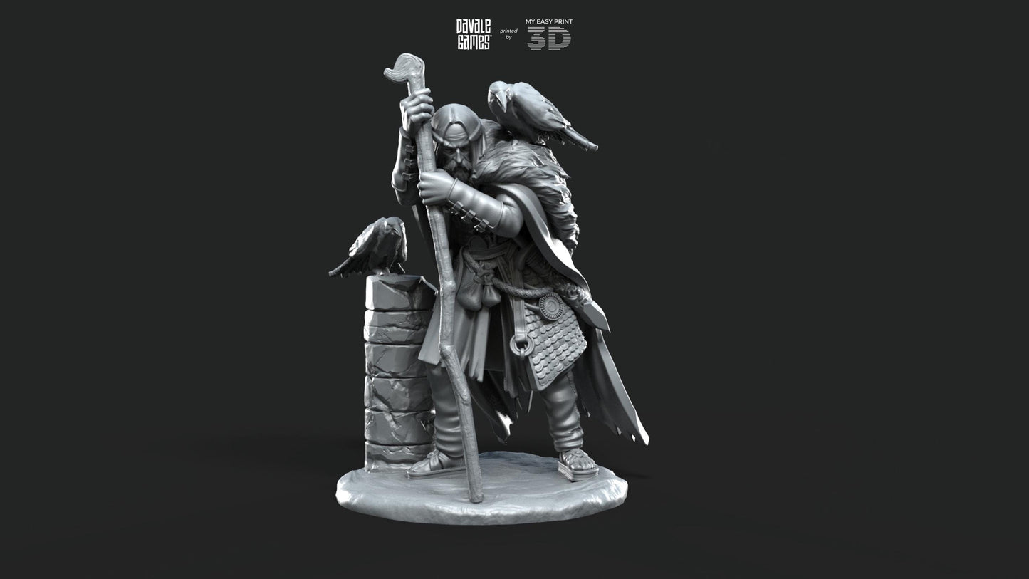 Odin's Shaman - Davale Games - Mythological games - 3D Printed with high quality resin