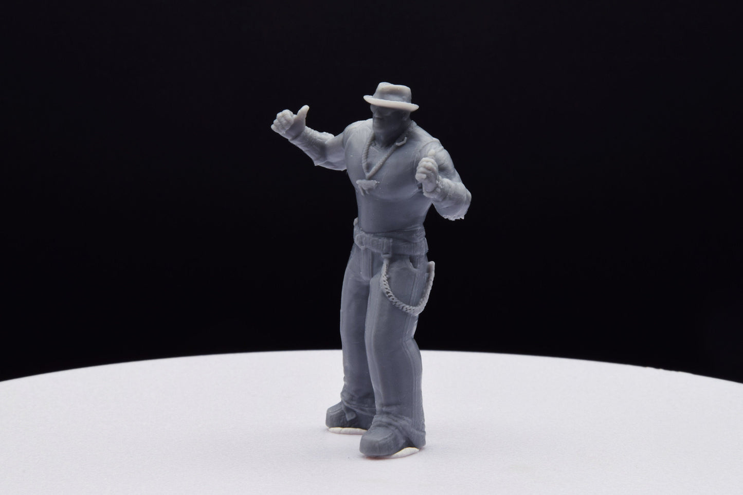 Gears Of War Augustus Cole Civilian Ot Miniature - TheSTLSmith - 3D Printed with high quality resin for Skirmish/D&D games