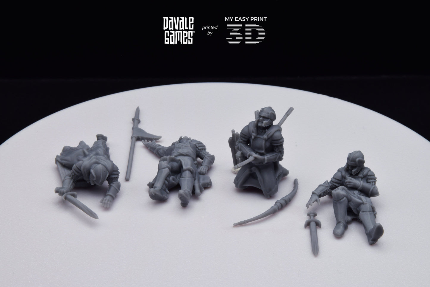High Human Casualty - Davale Games - 3D Printed with high quality resin for LOTR/D&D games