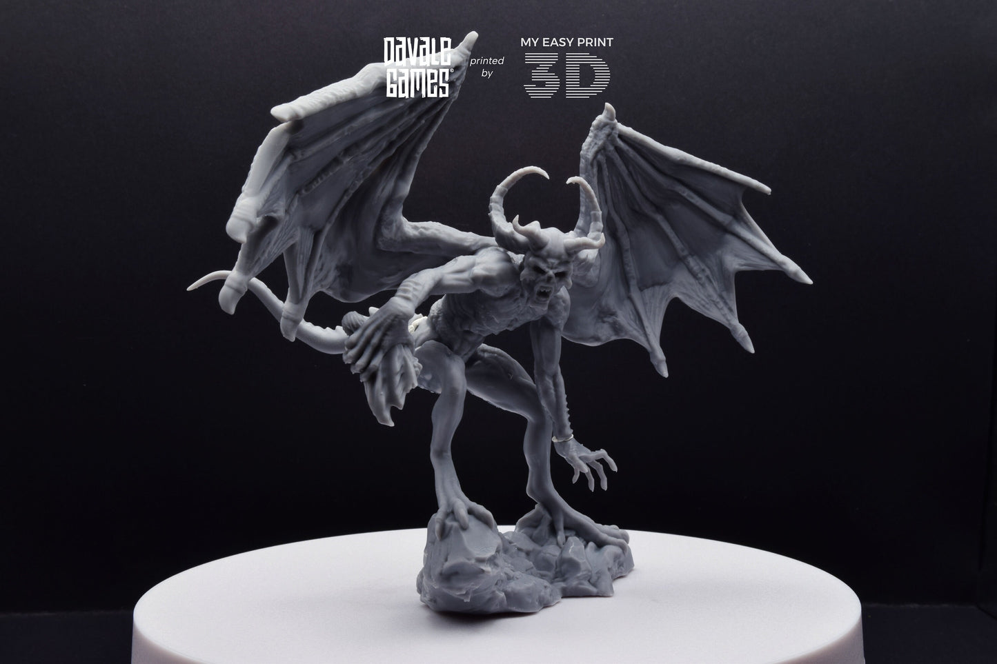 Golab The Nightmare - Davale Games - 3D Printed with high quality resin for LOTR/D&D games
