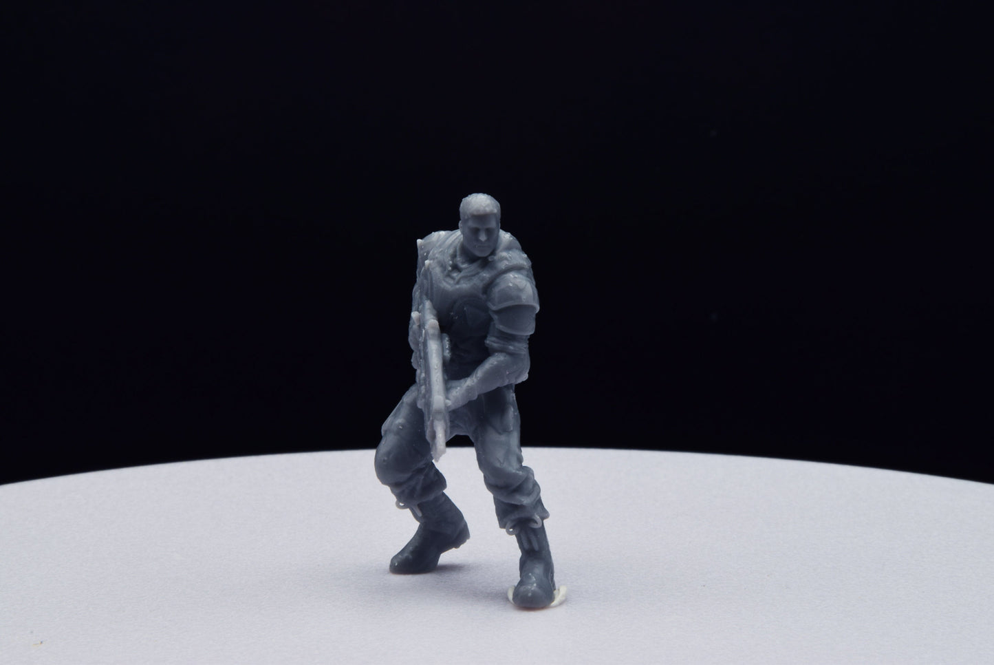 Gears Of War COG JD Fenix Ot Miniature - TheSTLSmith - 3D Printed with high quality resin for Skirmish/D&D games