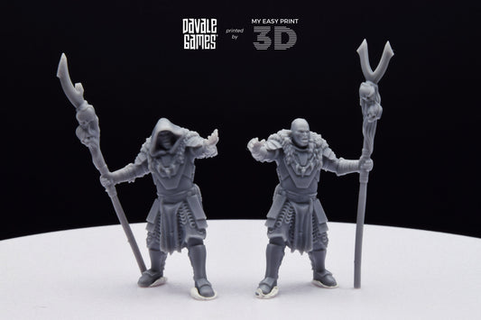 Shamans Super Orc - Davale Games - 3D Printed with high quality resin for LOTR/D&D games