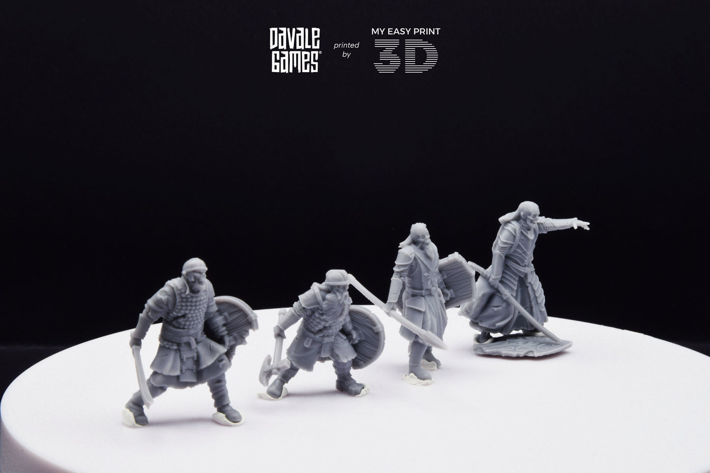 Dead Spirit - Davale Games - 3D Printed with high quality resin for LOTR/D&D games