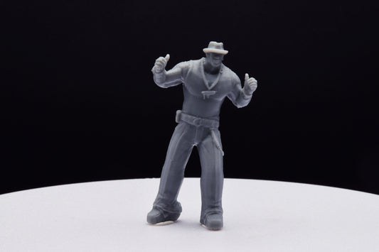 Gears Of War Augustus Cole Civilian Ot Miniature - TheSTLSmith - 3D Printed with high quality resin for Skirmish/D&D games
