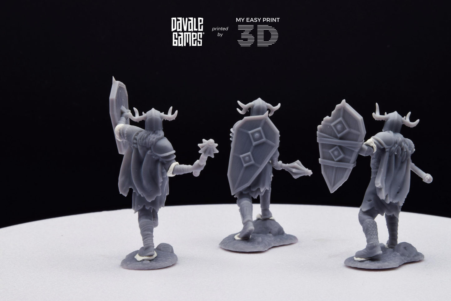 Khalüm Faction - Warriors Extra Poses - Dead City - Davale Games - 3D Printed with high quality resin for LOTR/D&D games