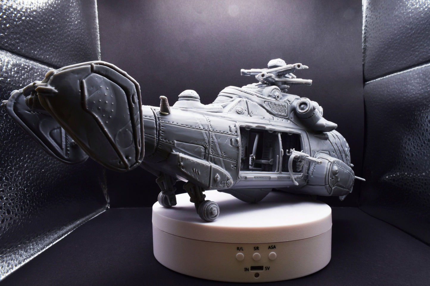 Gears Of War COG Kingraven Helicopter Ot Miniature - TheSTLSmith - 3D Printed with high quality resin for Skirmish/D&D games