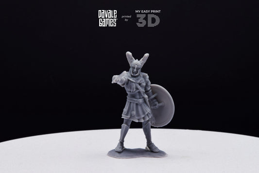 Jason on Foot - Davale Games - Mythological games - 3D Printed with high quality resin