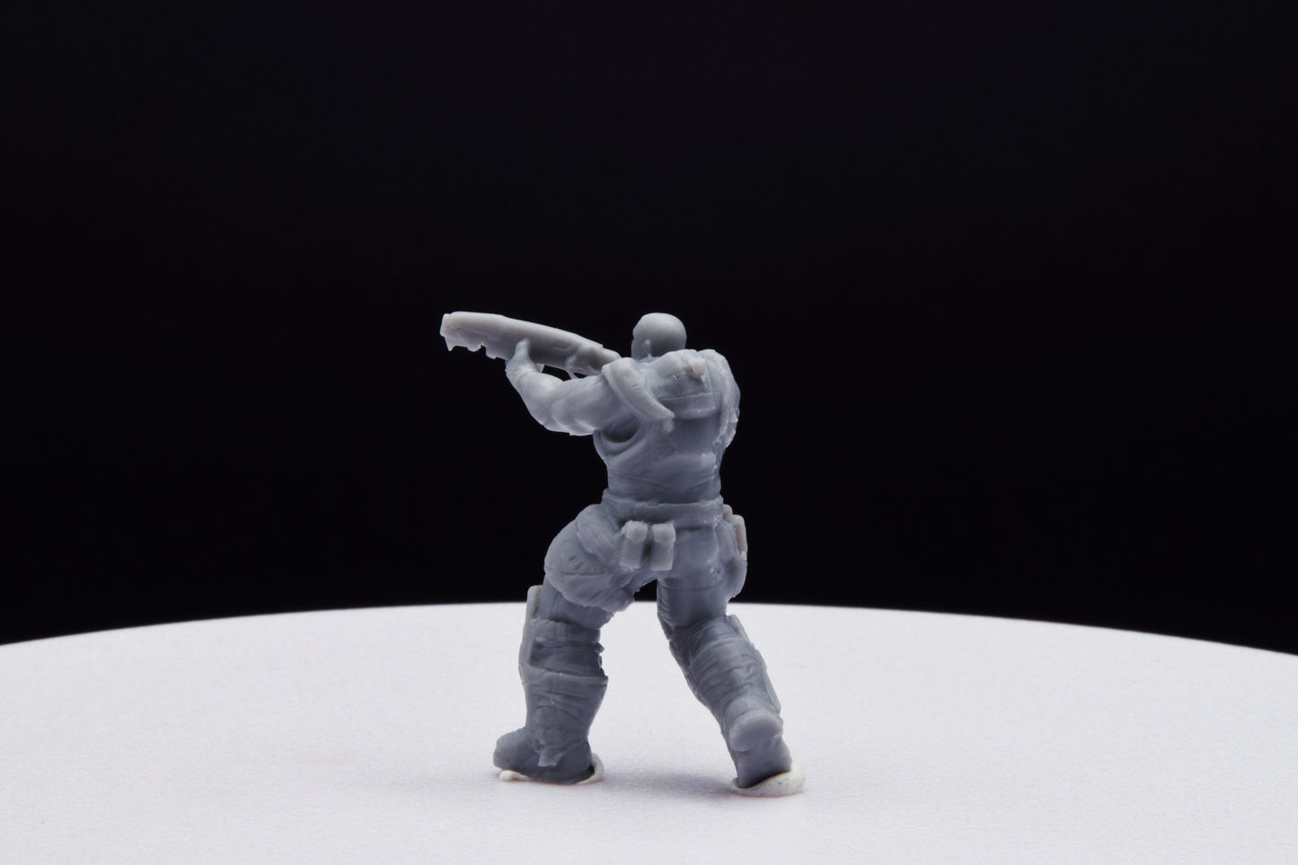 Gears Of War Augustus Cole Winter Ot Miniature - TheSTLSmith - 3D Printed with high quality resin for Skirmish/D&D games