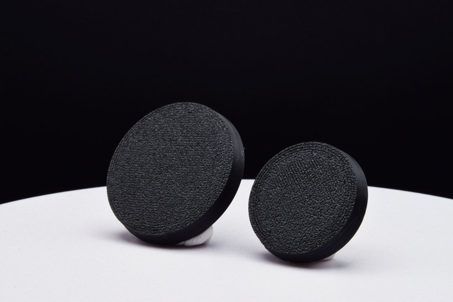 Round Bases for Miniatures - 20mm to 200mm - 3D Printed with high quality PLA+ for Tabletop Games/Wargames/D&D games