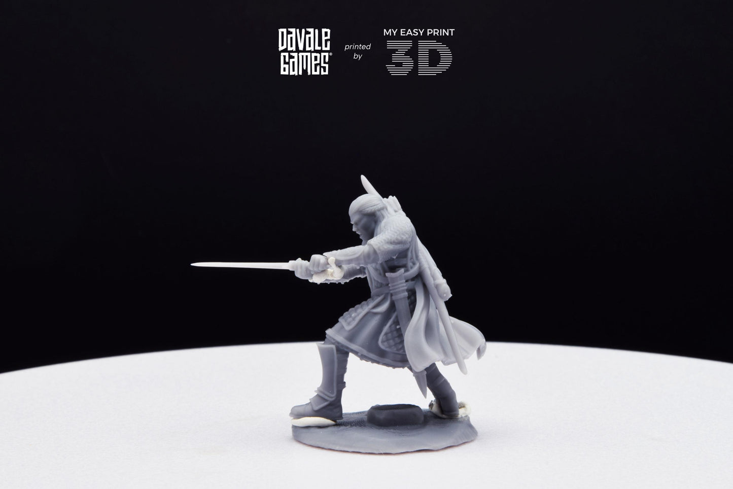 Aranäe, The King's son - Dead City - Davale Games - 3D Printed with high quality resin for LOTR/D&D games