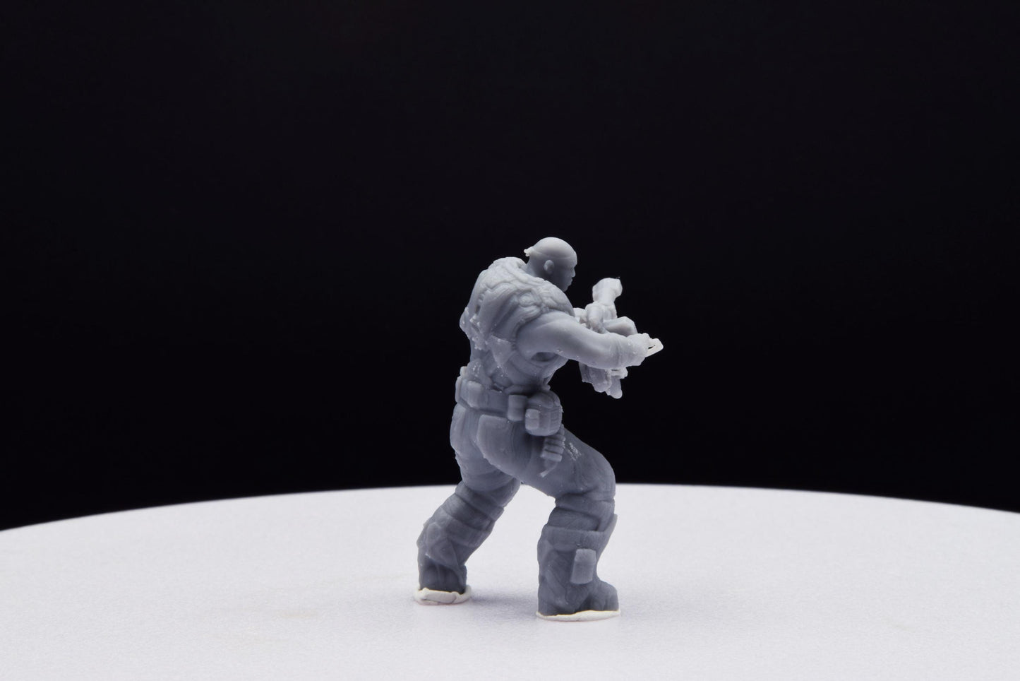 Gears Of War Augustus Cole Summer Ot Miniature - TheSTLSmith - 3D Printed with high quality resin for Skirmish/D&D games