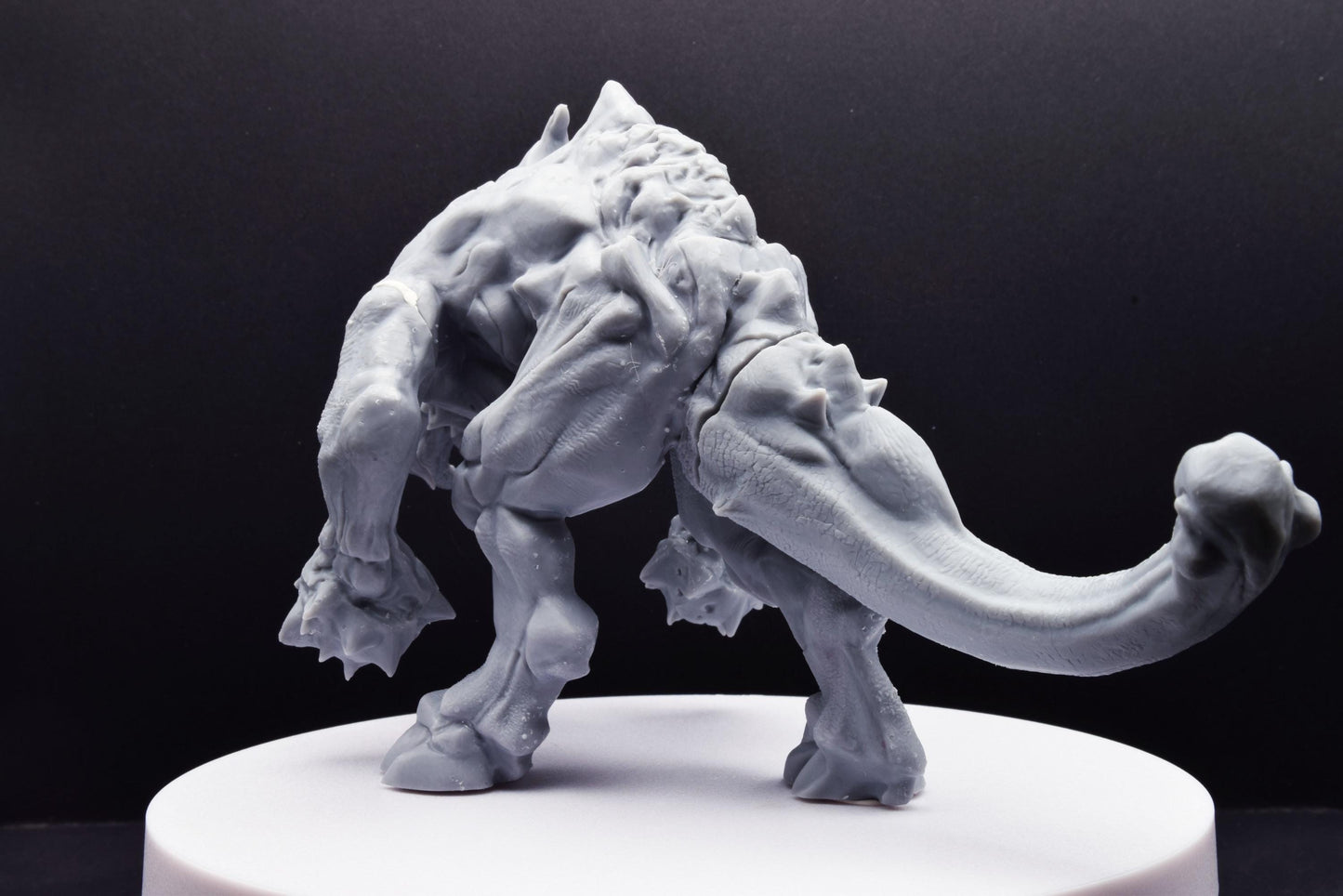 Doom Hell Guardian Miniature - Fanmade - TheSTLSmith - 3D Printed with high quality resin for Skirmish/D&D games