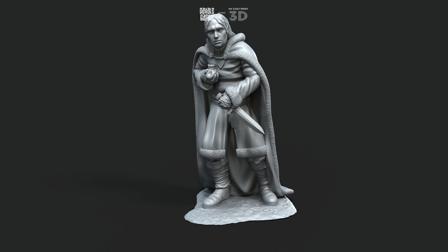 Blood-Handed Assistant - Foot and Mounted - Davale Games - 3D Printed with high quality resin for LOTR/D&D games