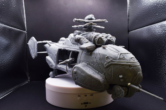 Gears Of War COG Kingraven Helicopter Ot Miniature - TheSTLSmith - 3D Printed with high quality resin for Skirmish/D&D games
