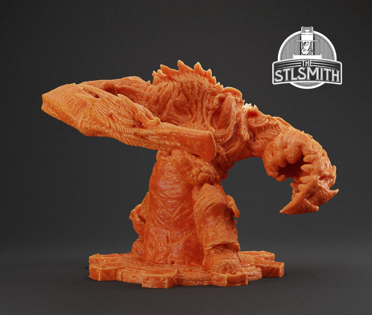 Gears Of War Lambent Gunker Ot Miniature - TheSTLSmith - 3D Printed with high quality resin for Skirmish/D&D games