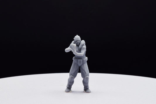 Doom UAC Marine 02 Miniature - Fanmade - TheSTLSmith - 3D Printed with high quality resin for Skirmish/D&D games