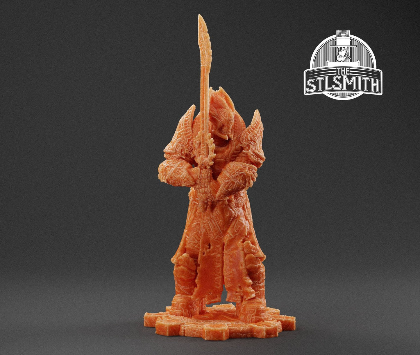 Gears Of War Theron Palace Guard with Sword Ot Miniature - TheSTLSmith - 3D Printed with high quality resin for Skirmish/D&D games