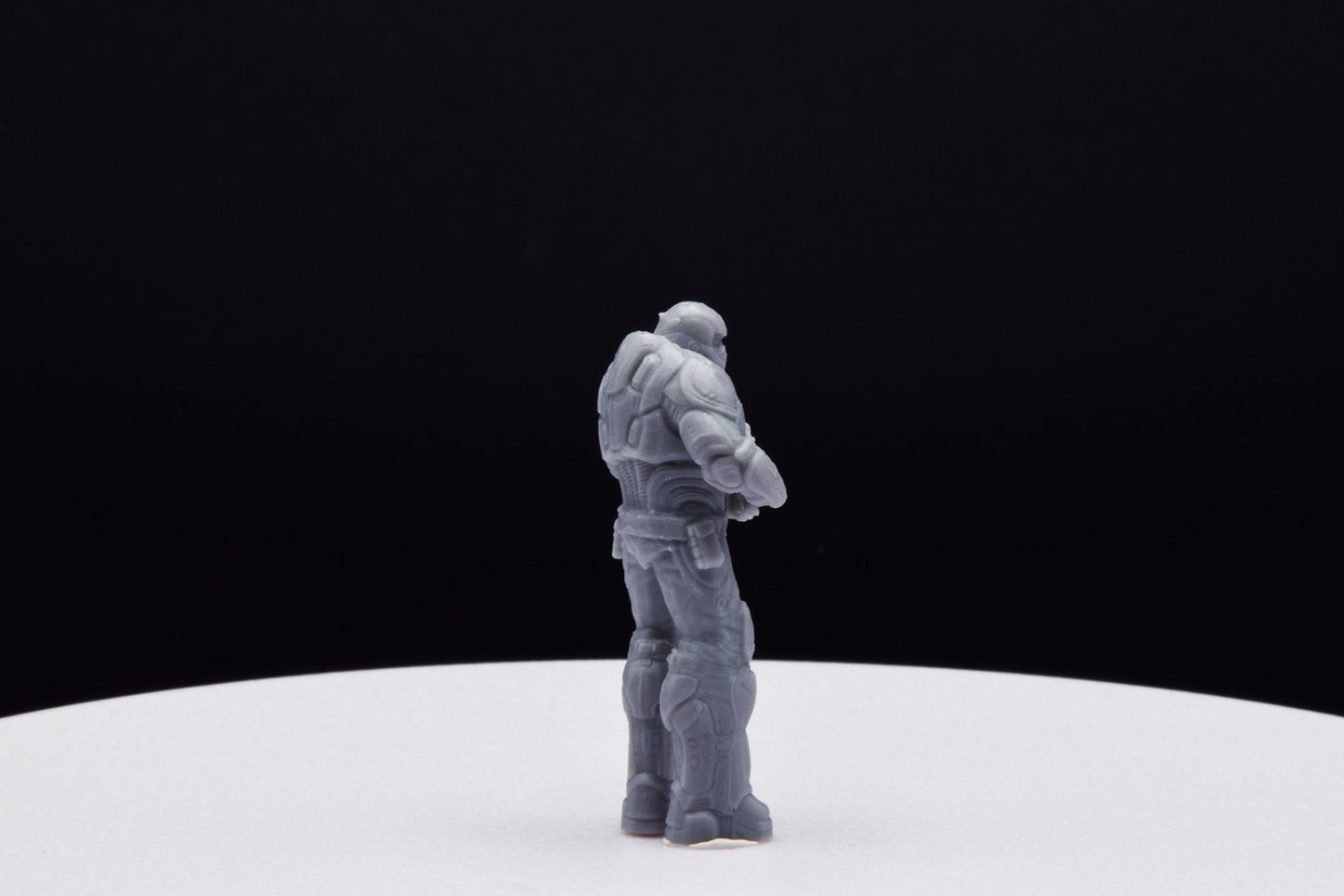 Gears Of War Onyx Guard Male Ot Miniature - TheSTLSmith - 3D Printed with high quality resin for Skirmish/D&D games