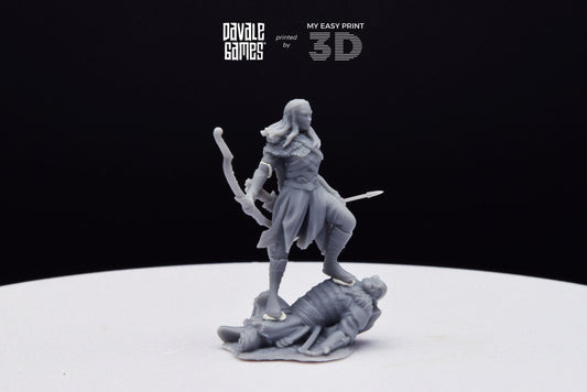 Täel - Davale Games - 3D Printed with high quality resin for LOTR/D&D games