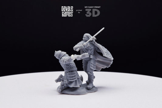 Rabänti General of the Elite - Dragon Army - Davale Games - 3D Printed with high quality resin for LOTR/D&D games