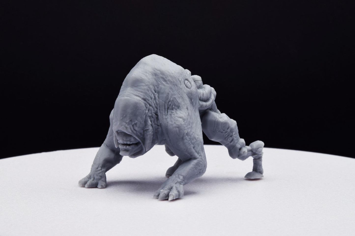 Doom Pinky Miniature - Fanmade - TheSTLSmith - 3D Printed with high quality resin for Skirmish/D&D games