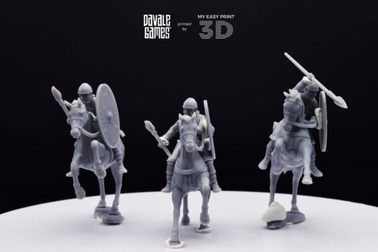 Roman Cavalry - Davale Games - Historical games - 3D Printed with high quality resin