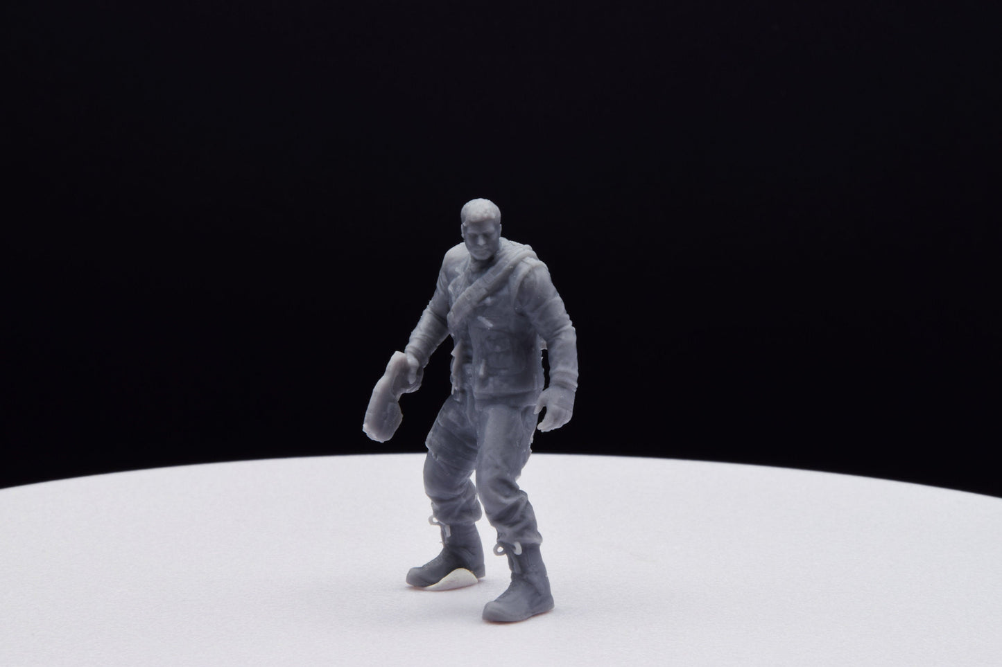 Gears Of War JD Fenix Outsider Miniature - TheSTLSmith - 3D Printed with high quality resin for Skirmish/D&D games